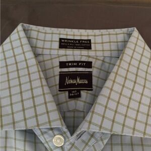 Neiman Marcus Blue and Green Dress Shirts